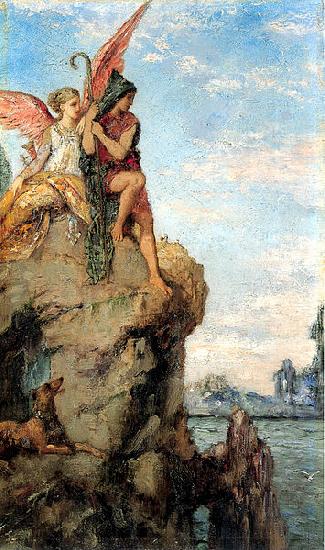 Gustave Moreau Hesiod and the Muses China oil painting art